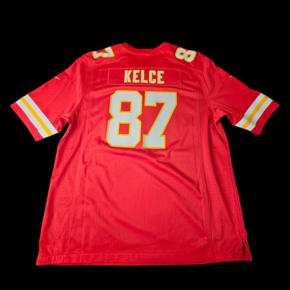 Chiefs‎ Jersey Travis Kelce 87 NFL Nike Men's XL NWT - Picture 3 of 9